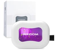 Stérilisateur Brosse à Dents UV, RRZIOM Brosse a Dent Désinfectant Rechargeable pour Les Voyages et La Maison, Toothbrush Sanitizer pour Toutes Les Porte Brosse à Dents Electrique & Manuelle (Blanc)