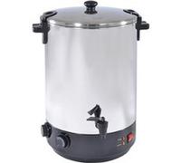 Kitchen Chef - Stérilisateur de bocaux électrique ZJ-120TD inox 12 L 1650 W robinet minuteur Noir G