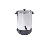 Kitchen Chef Stérilisateur de bocaux électrique ZJ280TD 28 L 2500 W Inox avec robinet et minuteur