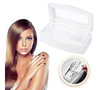 Stérilisateur de plateau à outils pour les ongles, nettoyeur de boîte de stérilisation avec panier auto-drainant