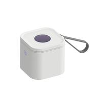 Stérilisateur De Sucette - Boîte De Rangement Pour Stérilisateur UV Portable De Forme Carrée 7 X 6,2 Cm | Rapide Pour Sucettes De Bébé, Tétines, Jouets De Dentition | Boîte De