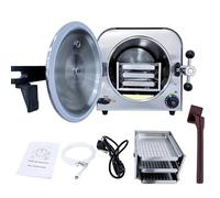 Stérilisateur D'outils Manucure Et Pédicure 14L, Autoclave à Vapeur Professionnel Pour Spa Et Institut De Beauté, Cuve Inox 304, Appareil Haute Température 122C