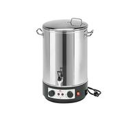 Guillouard Stérilisateur électrique de bocaux – pour 10 bocaux, 32 L – Cuve inox, robinet et minuteur