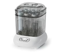 Stérilisateur et Sécheur pour Biberons, Tétines, Pièces de Tire-lait, Jouets de Dentition - Élimine 99,9% des Germes, Reste Stérile et Sèche Pendant 24 Heures, Essentiels pour Nouveau-nés, Bébé