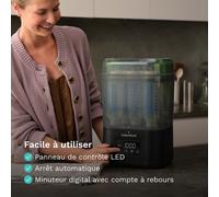 Baby Brezza - Stérilisateur SuperQuick Sterilizer Dryer Advanced Noir