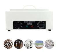 Stérilisateur Haute Température NV-210 Pour Outils De Manucure Coiffure Serviettes Pince Ciseaux 50-220°C Réglable Minuterie 120