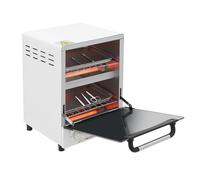 Stérilisateur infrarouge pour ongles - 1000 W - Chauffage 5 secondes - 2 bols de 10 l - 32-482 °F - Minuterie 0-30 min - Pour salon de manucure - Construction en fer et verre résistant à la chaleur