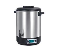 kitchen chef - stérilisateur électrique avec robinet et minuteur 45l 2500w - kcpst45xxl.lcd