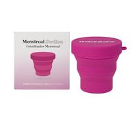 Stérilisateur pour coupe menstruelle Eureka!Cup - Récipient allant au micro-ondes pour une stérilisation en 3 minutes - Nettoyant pour coupe menstruelle - Silicone sûr - Alternative à la méthode tradi
