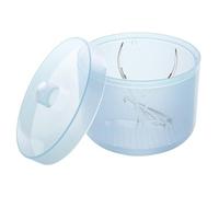 Stérilisateur pour Outils à Ongles - Conteneur désinfectant pour manucure - Boîte résistante à la Chaleur pour Le Nettoyage des Outils de manucure pédicure Maison et Voyage, Bleu, riferimento
