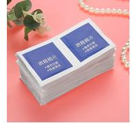 Sterilisateur stril 100 pcs lingettes nettoyantes à l'isopropanol-alcool isopropylique IPA (70%) AIZ