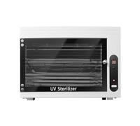 Stérilisateur UV 10 L/2,6 gal - Armoire de stérilisation à l'ozone ultraviolet - Boîte de désinfectant avec minuterie et affichage LED - Pour jouets, vaisselle, serviettes