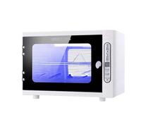 Stérilisateur UV, armoire de désinfection UV, boîte de désinfectant avec minuterie, plateau de stérilisation à 2 niveaux, grande capacité de 8 l, pour manucure, salon, dentisterie