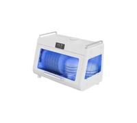 Stérilisateur UV avec séchage à l'air amélioré, blanc, affichage numérique, 42,9 x 30 x 44,5 cm, désinfection par lumière LED