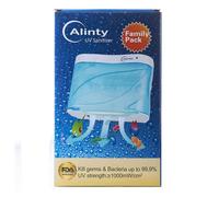 Stérilisateur UV pour brosses à dents Alinty AT11, TUV Allemagne, stérilisation intelligente 5 brosses à dents, 6-8 minutes, arrêt automatique, blanc