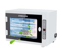 Stérilisateur UV,sterilisateur materiel onglerie haute capacité 12L,Efficace Stérilisateur UV avec réglage de la minuterie,professionnel stérilisateur à lumière LED pour la maison,le salon de coiffure