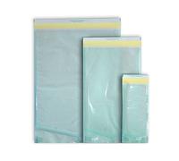 Sterilisation Autocollant pour sac 130 x 356 mm sans pli Lot de 200