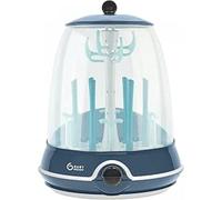 Babymoov Turbo Steam Plus Stérilisateur vapeur 2 en 1 et égouttoir pour biberons