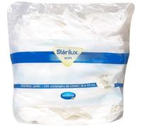 Stérilux Pads 200 Rectangles De Coton