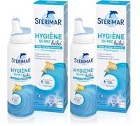 STÉRIMAR Hygiène du Nez Bébé - Spray Nasal pour Bébé dès la naissance, Prévient le Rhume, à l'Eau de Mer 100% Naturelle, Formule Physiologique, 100 ml