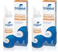 STÉRIMAR Nez Sujet aux Rhumes - Spray Nasal Prévention Rhumes et pathologies ORL, à l'Eau de Mer 100% Naturelle & Cuivre, Formule Physiologique, 100 ml (Lot de 2)