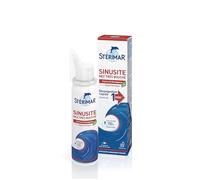 STÉRIMAR Sinusite Nez Très Bouché - Spray Nasal Décongestionnant, Agit en Moins d'1 Minute, à l'Eau de Mer 100% Naturelle & Cuivre/Eucalyptus/Acides Hyaluroniques, Formule Hypertonique, 50 ml