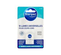 STERIPAN FOOTCARE - Steripan Lames pour Coupe-Cors - Pack De 10 Lames - Forme Universelle