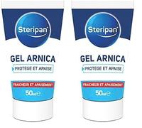 Steripan - Gel Arnica - Protège et Apaise - 96% d'Ingrédients d'Origine Naturelle - Étui Carton 75% Matières Recyclées -Tube 50 ml (Lot de 2)