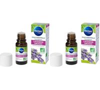 Steripan - Huille Essentielle De Lavandin Grosso - Pure Et Naturelle - Certifiée Agriculture Biologique - Bien-Être - 10 ml (Lot de 2)