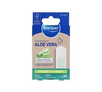 Steripan - Pansement Aloe Vera - Protège et Hydrate - Contient de l'Aloe Vera - x20