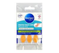Steripan - Protecteur Préventif Cors - Prévient les Frottements - Mousse Adhésive - x9