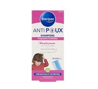 Steripan - Shampoing Traitant Anti-Poux + Un Peigne Anti-Poux - Programme d'Entretien - Efficacité Prouvée - Sans Insecticide - Sans Parfum - Sans parabene - 125ml
