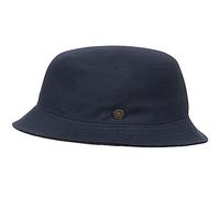 Sterkowski Modèle Golf | Seau en coton ciré pour homme et femme | Chapeau de pêche légèrement imperméable, bleu foncé, 54