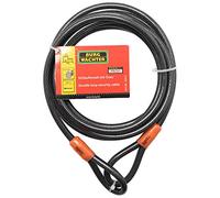 Sterling 124C Câble de sécurité avec Gaine à revêtement en Vinyle à Double Boucle Auto-Enroulable 12 mm x 4,5 m
