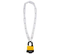 Sterling 460 LPL Chaîne de sécurité et cadenas laminé Argenté 60 cm 4 mm