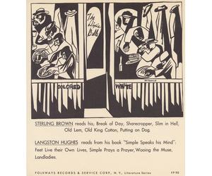 Sterling Brown - Sterling Brown and Langston Hughes