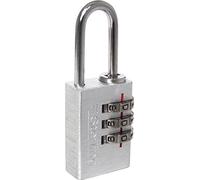 Sterling cpl120 a 20 mm Cadenas à combinaison - en aluminium Argenté