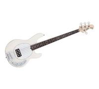 Sterling Guitars Stingray Vintage Cream Basses électriques 4 cordes blanc