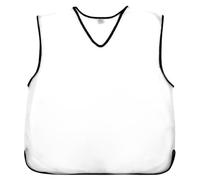 Sterling Sports® Lot de 10 bavoirs d'entraînement en maille pour le football, le rugby, les fêtes en plein air, blanc, Youth ( Small, Medium & Large Mens )