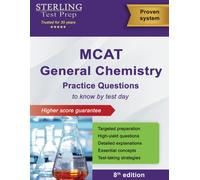 Sterling Test Prep Mcat General Chemistry Practice Questions