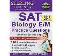 Sterling Test Prep Sat Biology E/M Practice Questions