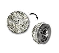 SterlinX London original Shamballa Bracelet - boule de scintillement blanc pour original SterlinX Shamballa Bracelet - SHB00W
