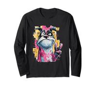 Stern Dog Peace Graffiti Pop Personnage Graphique Art Visage Manche Longue
