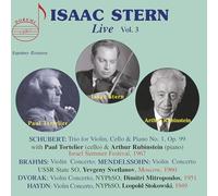 Stern,Isaac - Isaac Stern: Live,Vol.3 [Import]