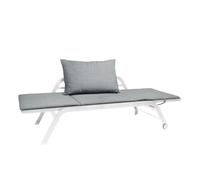 Stern Möbel Chaise longue/banc Novi blanc, Designer Winkelbauer und Guber, 79x65 cm
