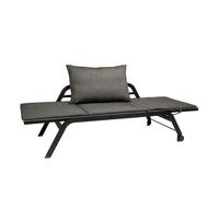 Stern Möbel Chaise longue/banc Novi noir, Designer Winkelbauer und Guber, 79x65 cm