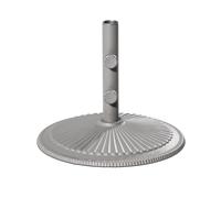 Stern Möbel Pied de parasol en fonte argent, Designer Stern Design, 37 cm
