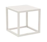 Stern Möbel Table d’appoint Robin blanc, 40x40x40 cm