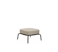 Stern Möbel Tabouret lounge Odea noir, Designer Jürgen Sohn, 63x37x63 cm