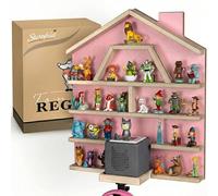 STERNFELD Tonie Étagère magnétique pour figurines auditives Toniebox & Tonies - Étagère Toniebox prémontée [60x50 cm] - Étagère Tonies durable pour chambre d'enfant - Étagère Toni avec coins arrondis